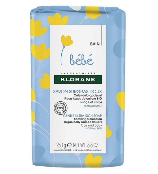 Klorane Bébé Savon Surgras Doux – 250 G