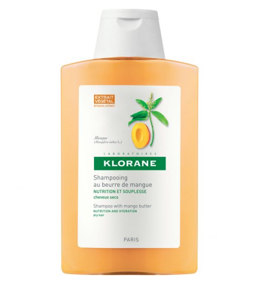 Klorane Shampoing Traitant Nutritif au Beurre de Mangue – 200 ml