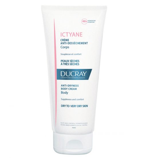 Ducray – Ictyane Crème Anti-Dessèchement Corps – 200 ml