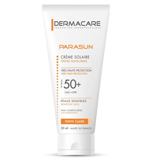 Dermacare – Parasun Crème solaire Teinte Claire Très haute protection SPF50+ – 50 ml