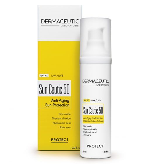 Dermaceutic – Sun Ceutic 50 Protection Solaire Anti-âge – 50 ml