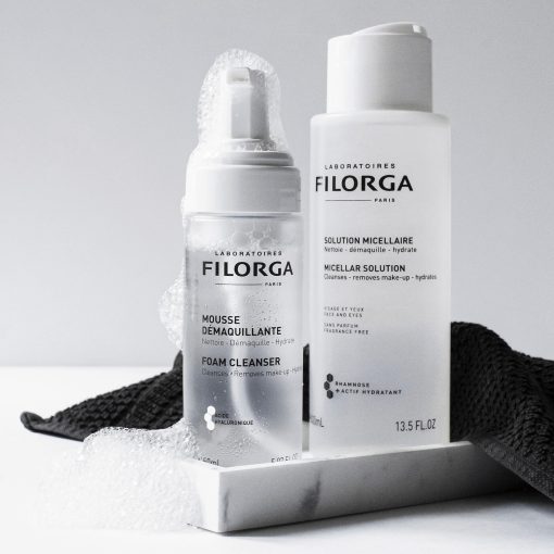 FILORGA MOUSSE DEMAQUILLANTE – Démaquillant mousse à l’acide hyaluronique 150ml – Image 2