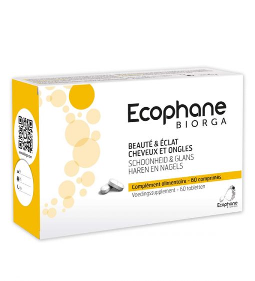 Biorga-Ecophane Cheveux Et Ongles – 60 Comprimes