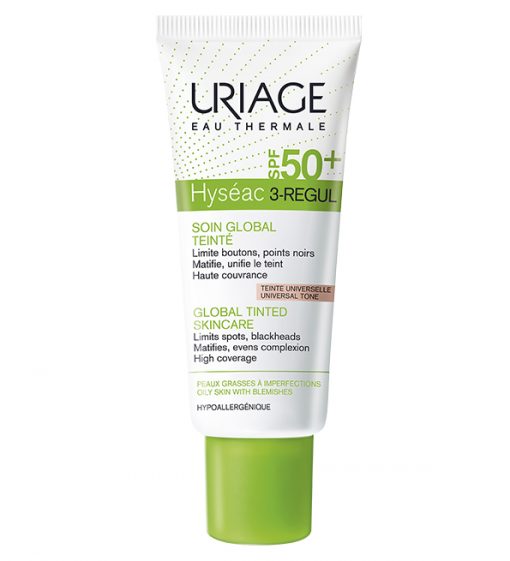 Uriage – Hyséac – 3-Regul Teinté SPF50+ – 40 ml