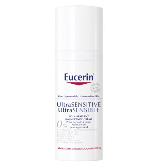 Eucerin – UltraSensible Soin Apaisant Peau Normale à Mixte – 50 ml