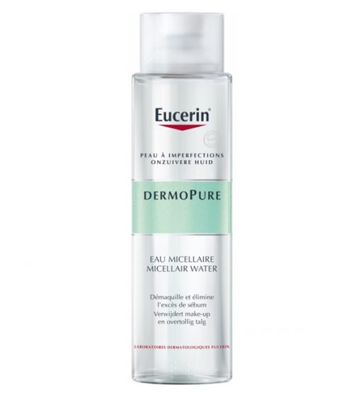 Eucerin – Eau Micellaire Peau Acnéique DermoPure – 400 ml