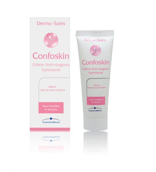 DERMO SOINS CONFOSKIN CRÈME ANTI-ROUGEURS HYDRATANTE 40 ML