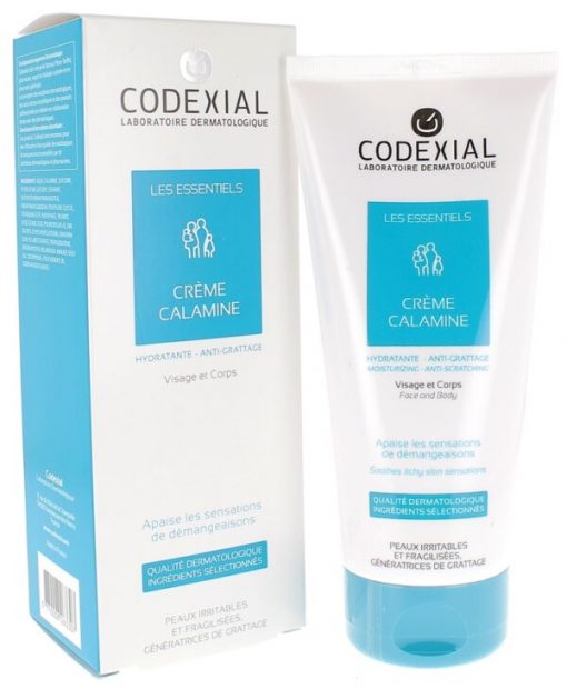 Codexial – Crème Calamine hydratante anti-grattage – 200 ml