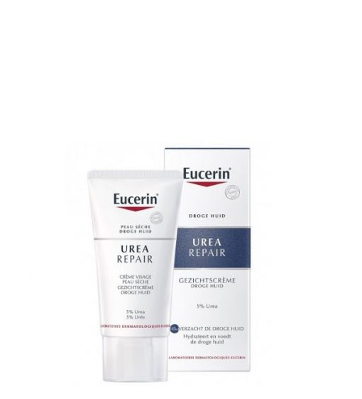 EUCERIN UreaRepair Crème Visage 5% d’Urée