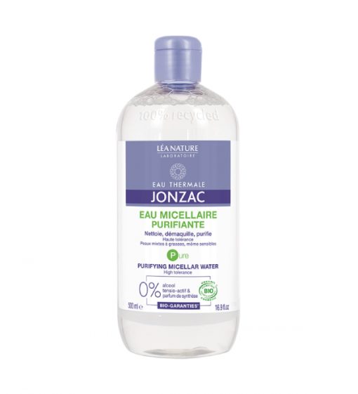 Jonzac Eau Micellaire Purifiante Peaux Mixtes à Grasses 500ml