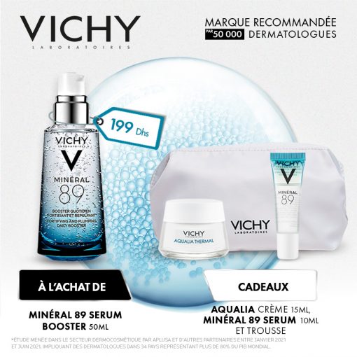 Vichy Minéral 89 Sérum Fortifiant Tous Types de Peaux | 50ml