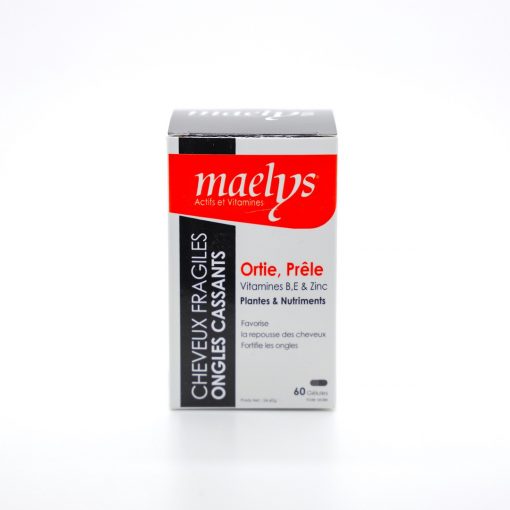 Maelys Ortie, Prêle Vitamines B, E & Zinc – 60 gélules – Image 2