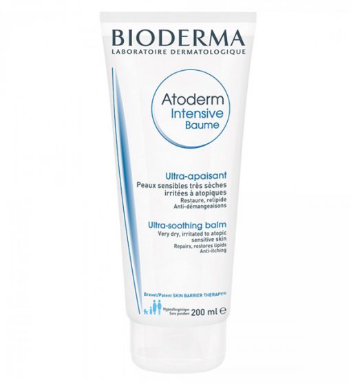 Bioderma Atoderm Intensive Baume | Baume réparateur pour peaux très sèches et irritées | 200 ml