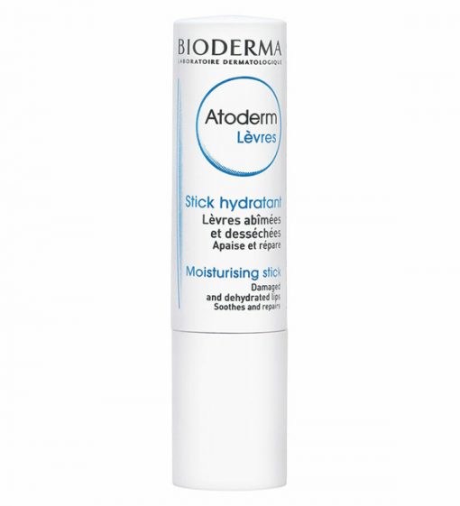 Bioderma Atoderm Stick Lèvres | Stick réparateur pour lèvres desséchées et abîmées | 4 g