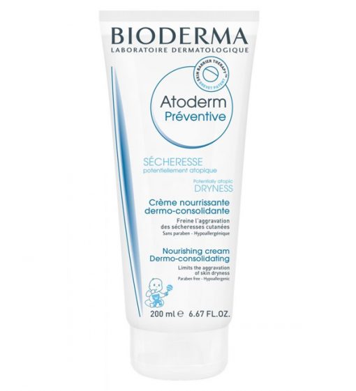 Bioderma Atoderm Preventive | Crème de prévention des vergetures pour femmes enceintes | 200 ml