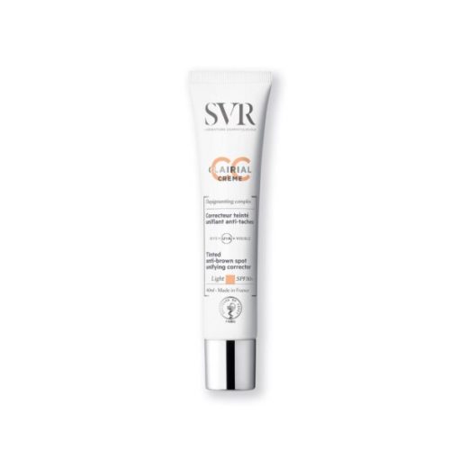 SVR CLAIRIAL CC Crème SPF50+ Light | Crème correctrice de teint SPF50+ | 40 ml