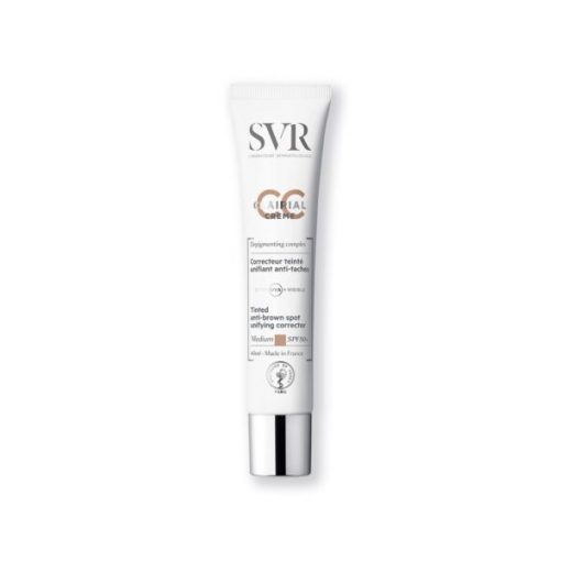 SVR CLAIRIAL CC Crème SPF50+ MEDIUM | Crème correctrice de teint SPF50+ | 40 ml