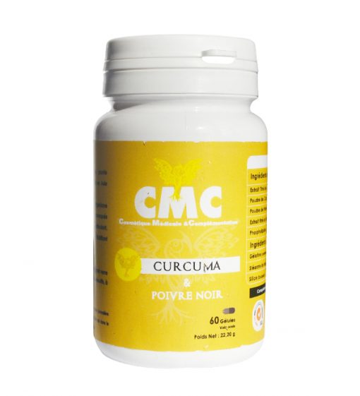 CMC Curcuma & Poivre noir – 60 gélules