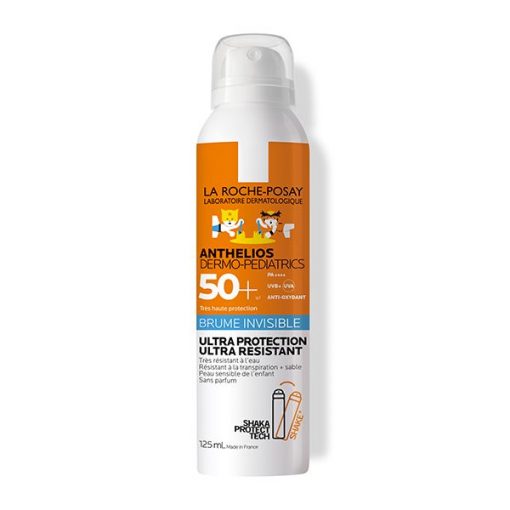 La Roche-Posay Anthelios Spray Solaire Enfants Dermo-Pediatrics SPF50+ | Protection Solaire pour Enfants | 125ml