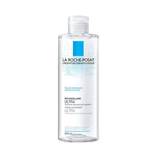 La Roche-Posay Eau Micellaire Ultra Peau Sensible | Eau Micellaire Démaquillante pour Peau Sensible | 400ml