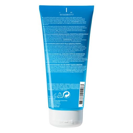 La Roche-Posay Effaclar Gel Moussant Peau Grasse Acnéique | 200ml – Image 3