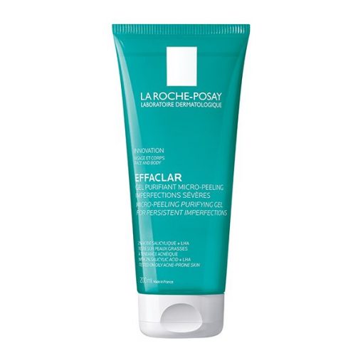 La Roche-Posay Effaclar Gel Purifiant Micro-Peeling Peau Grasse Acnéique | 200ml