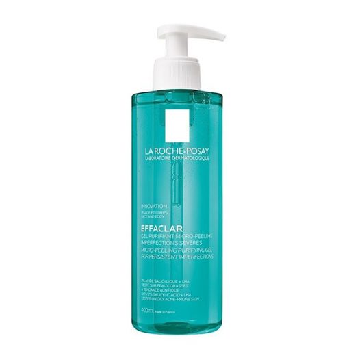 La Roche-Posay Effaclar Gel Purifiant Micro-Peeling Peau Grasse Acnéique | 400ml