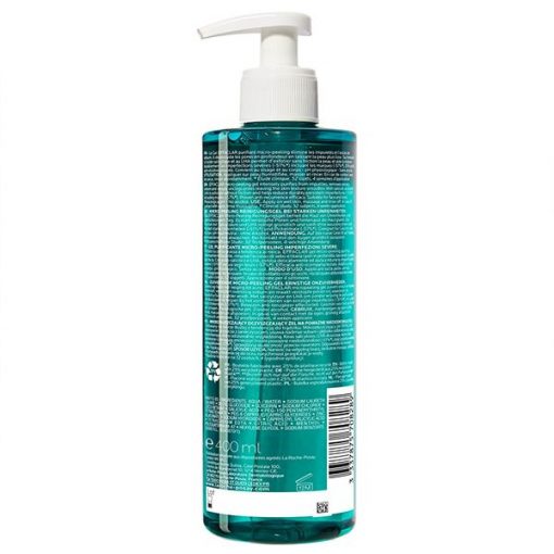 La Roche-Posay Effaclar Gel Purifiant Micro-Peeling Peau Grasse Acnéique | 400ml – Image 2