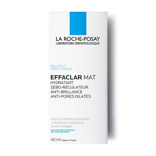 La Roche-Posay Effaclar Mat Hydratant Sébo-Régulateur Peau Grasse et Sensible | 40ml – Image 2