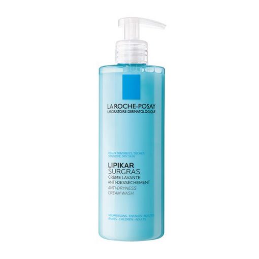 La Roche-Posay Lipikar Surgras Crème Lavante Peau Sensible et Sèche | 400ml