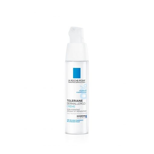 La Roche-Posay Toleriane Dermallergo Crème Apaisante, hydratante & réparatrice | Peau Intolérante, Ultra sensible et Allergique | 40ml