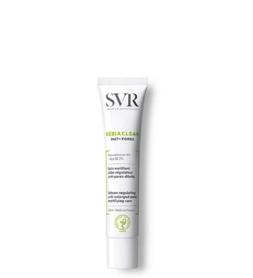 SVR SEBIACLEAR MAT ET PORE | Soin matifiant anti-imperfections | 40 ml