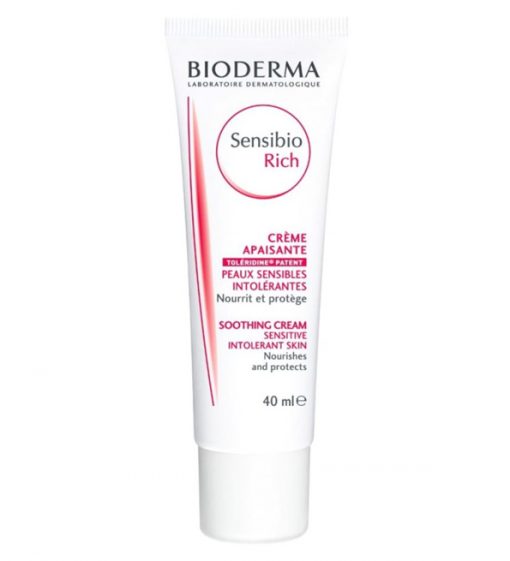 Bioderma Sensibio DEFENSIVE Rich | Crème hydratante protectrice riche pour peaux sensibles | 40 ml