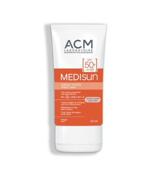 ACM MEDISUN CREME – SPF 50+ Crème solaire Teinté 40 ml