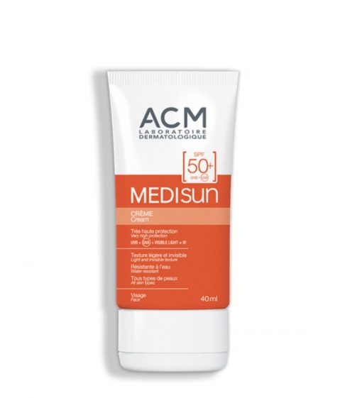 ACM MEDISUN CREME – SPF 50+ Crème solaire invisible 40 ml