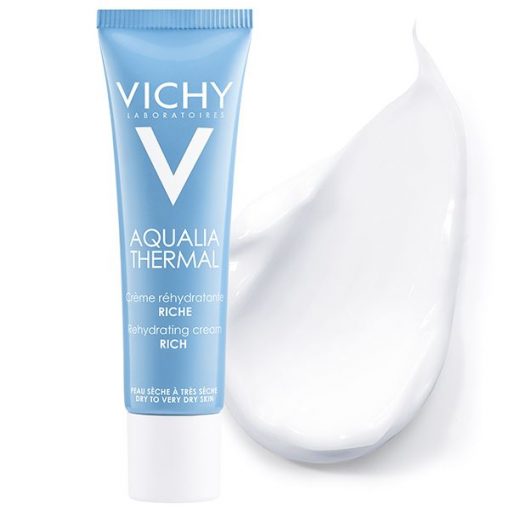 Vichy Aqualia Thermal Crème Réhydratante Riche Peau Sèche à Très Sèche | 30ml