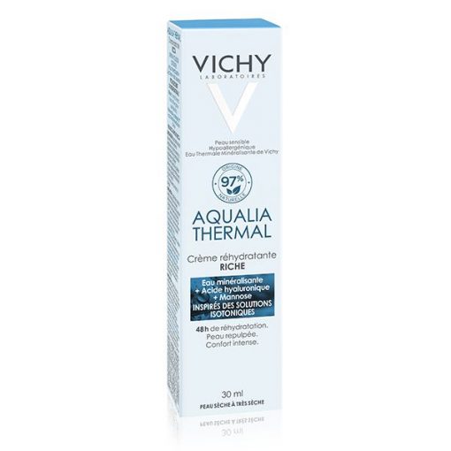 Vichy Aqualia Thermal Crème Réhydratante Riche Peau Sèche à Très Sèche | 30ml – Image 4