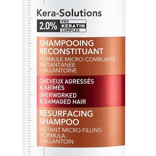 Vichy Dercos Kera-Solutions Shampoing Reconstituant Cheveux Secs et Abîmés | 250ml – Image 3