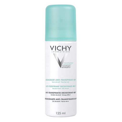 Vichy Dermo-Tolérance Déodorant Anti-Transpirant 48H Aérosol Peau Sensible | 125ml