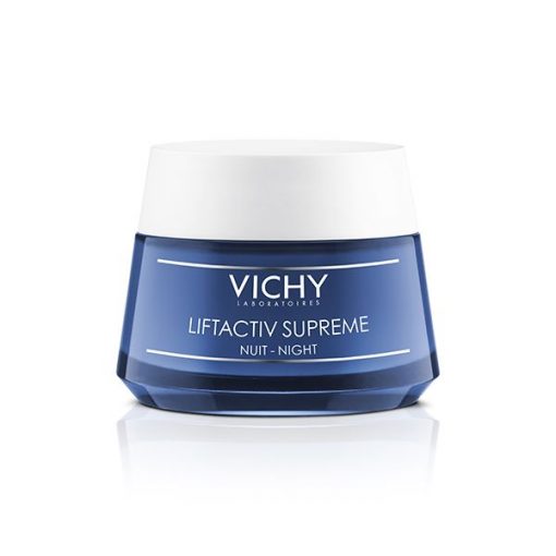 Vichy Liftactiv Supreme Crème de Nuit Anti-Rides Tous Types de Peaux | 50ml